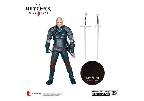 Figurka Wiedźmin / The Witcher 3: Wild Hunt - Geralt of Rivia (Viper Armor: Teal Dye)- Zdjęcie 7