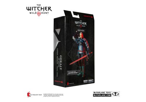 Figurka Wiedźmin / The Witcher 3: Wild Hunt - Geralt of Rivia (Viper Armor: Teal Dye)- Zdjęcie 10