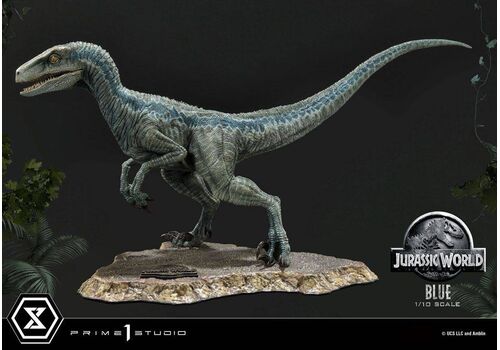 Figurka Jurassic World: Fallen Kingdom Prime Collectibles 1/10 Blue (Open Mouth Version)