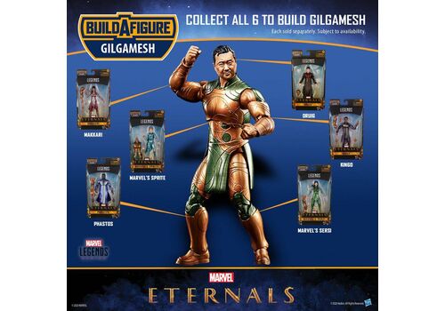 Figurka Eternals Marvel Legends - Druig (BAF Gilgamesh)- Zdjęcie 4