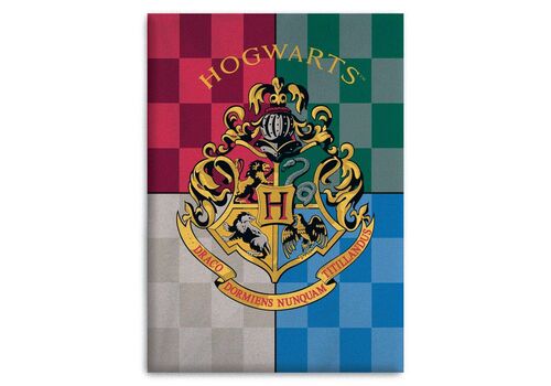 Koc z polaru Harry Potter - Hogwart (100 x 140 cm)