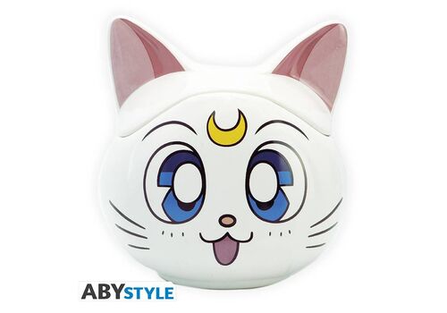 Kubek ceramiczny z pokrywką Sailor Moon 3D - Artemis- Zdjęcie 3