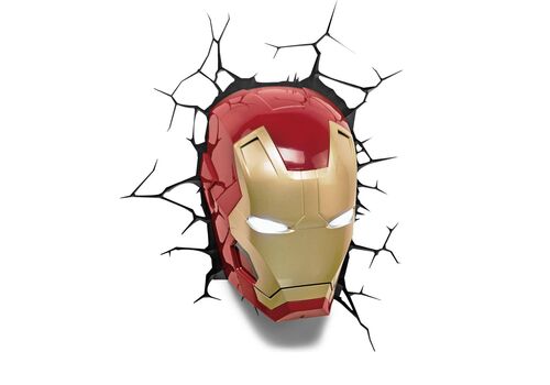 Lampka Iron Man 3d - maska