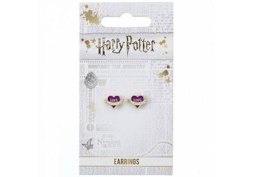 Kolczyki Harry Potter - Love Potion (pozłacane)- Zdjęcie 2