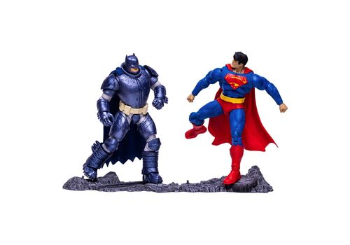 Zestaw figurek DC Multiverse - Superman vs. Armored Batman