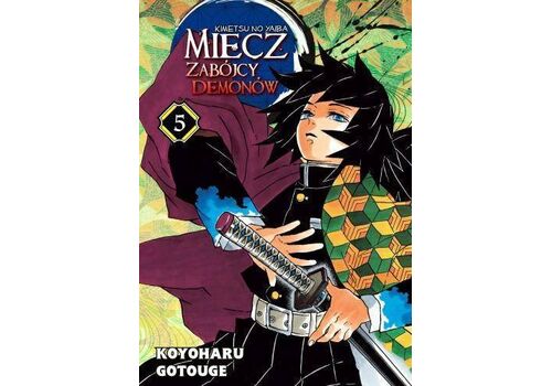 Manga Demon Slayer: Kimetsu no Yaiba / Miecz zabójcy demonów - Tom 5