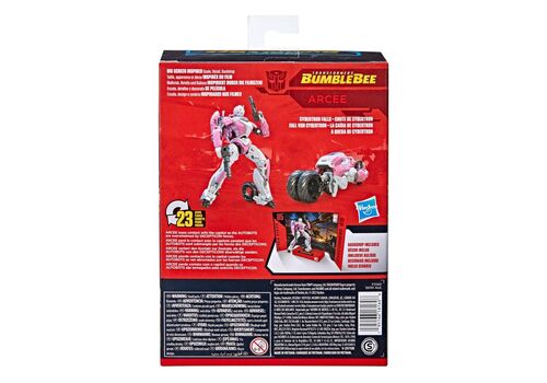 Figurka Transformers: Bumblebee Studio Series Deluxe Class (2022) - Arcee- Zdjęcie 4
