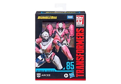 Figurka Transformers: Bumblebee Studio Series Deluxe Class (2022) - Arcee- Zdjęcie 3