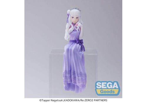 Figurka Re:Zero - Starting Life in Another World: Lost in Memories PM Perching - Emilia (Dressed-Up Party)