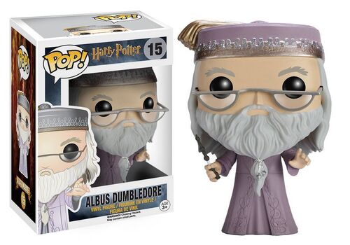 Figurka Harry Potter POP! - Dumbledore with Wand