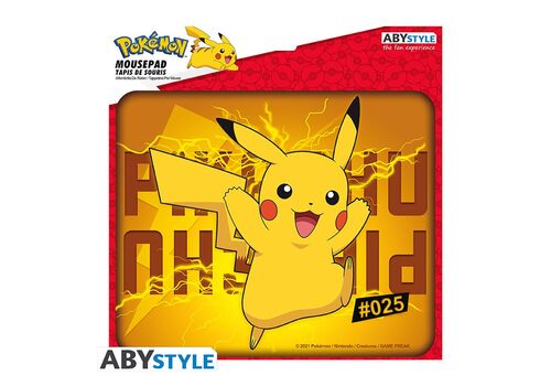 Podkładka materiałowa pod mysz Pokemon - Pikachu- Zdjęcie 2