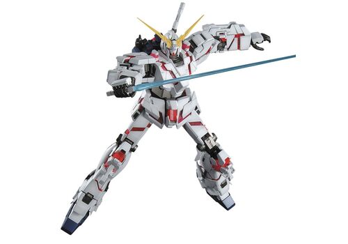 Model figurki GUNDAM MG 1/100 RX-0 Unicorn Gundam- Zdjęcie 2