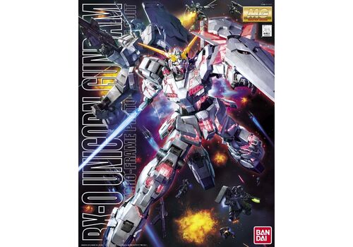 Model figurki GUNDAM MG 1/100 RX-0 Unicorn Gundam- Zdjęcie 4