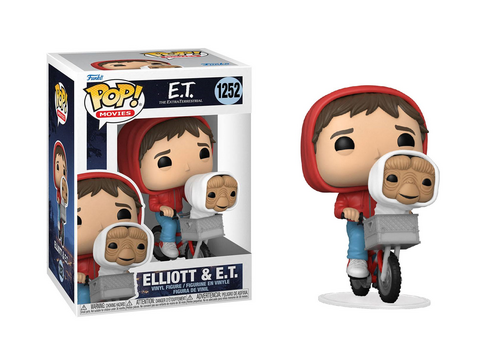 Figurka E.T. the Extra-Terrestrial POP! - Elliott w/ET in Bike Basket (1252)