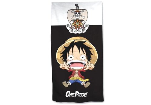 Ręcznik plażowy One Piece - Monkey D. Luffy - Chibi