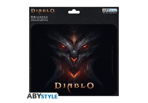 Podkładka materiałowa pod mysz Diablo - Diablo's Head- Zdjęcie 2