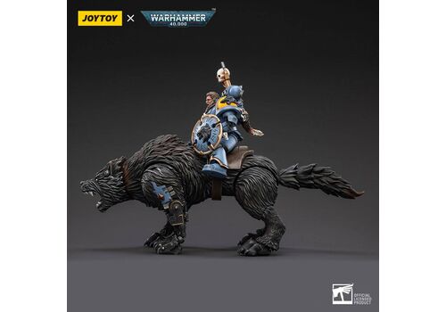 Figurka Warhammer 40k 1/18 Space Marines (Space Wolves) -  Thunderwolf Cavalry Frode- Zdjęcie 5