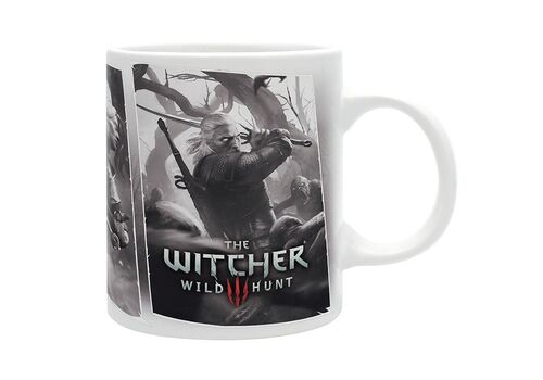 Kubek Witcher / Wiedźmin - Geralt, Ciri and Yennefer (320 ml)