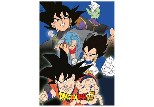 Koc z polaru Dragon Ball Super - Son Goku, Vegeta, Trunks, Zamatsu