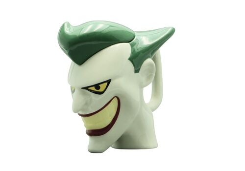 Kubek ceramiczny z pokrywką DC Comics 3D - Joker Head (350 ml)