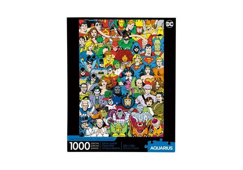 Puzzle DC Comics - Retro Cast (1000 elementów)