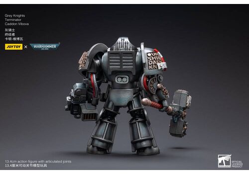 Figurka Warhammer 40k 1/18 Space Marines (Grey Knights) - Terminator Caddon Vibova- Zdjęcie 3