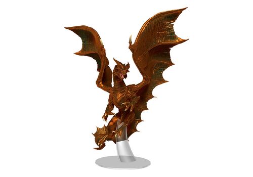 Figurka D&D Icons of the Realms - Pre-painted Adult Copper Dragon