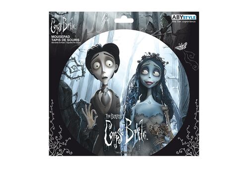 Podkładka materiałowa pod mysz Corpse Bride - Emily & Victor- Zdjęcie 2