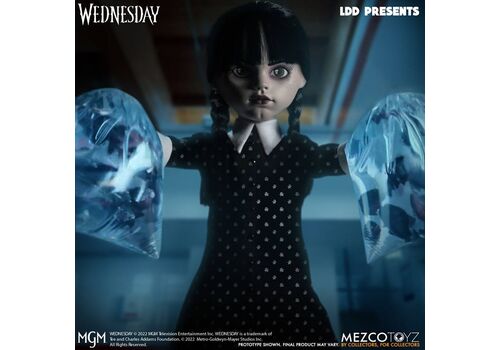 Lalka Wednesday Living Dead Dolls - Wednesday Addams- Zdjęcie 4