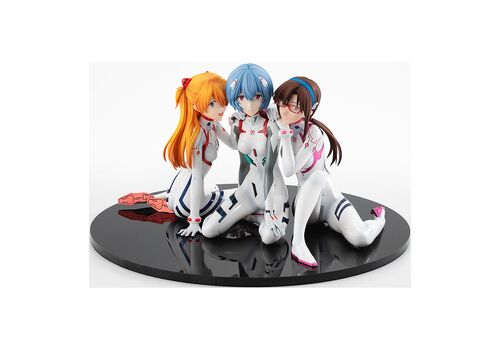 Figurka Evangelion: 3.0+1.0 Thrice Upon a Time 1/8 - Asuka/Rei/Mari (Newtype Cover Ver.)