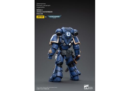 JOYTOY Warhammer 40k Action Figure 1/18 Ultramarines Primaris Tenente Argaranthe, 12 Cm, Collezionabile In PVC E ABS, Regalo Per Adulti E Ragazzi Dai 15 Anni - 6