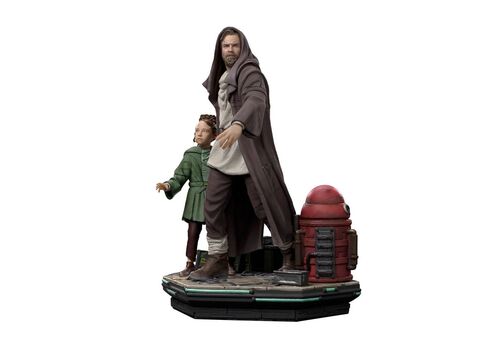 Figurka Star Wars: Obi-Wan Kenobi Deluxe Art Scale 1/10 - Obi-Wan & Young Leia