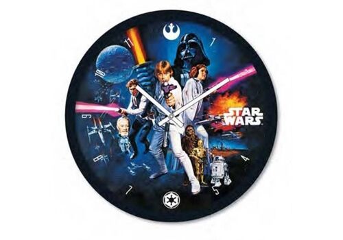 Zegar ścienny Star Wars - A New Hope Poster