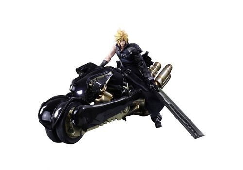 Figurka z pojazdem Final Fantasy VII Advent Children Play Arts Kai - Cloud Strife & Fenrir