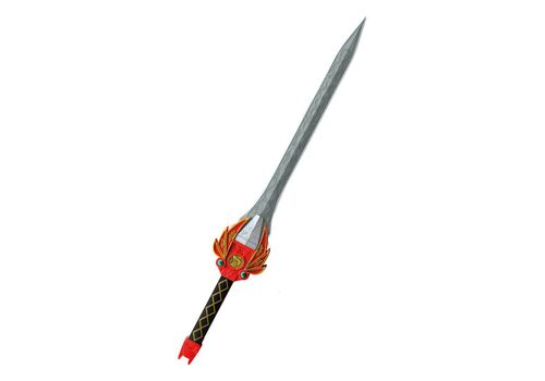 Replika elektroniczna miecza Mighty Morphin Power Rangers Lightning Collection - Red Ranger Power Sword