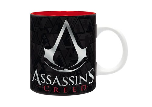 Kubek Assassin's Creed - Crest black & red (320 ml)