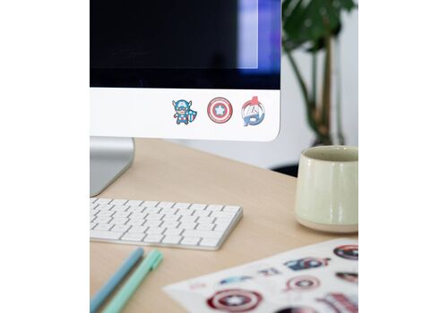 Naklejki Marvel - Kapitan Ameryka- Zdjęcie 4