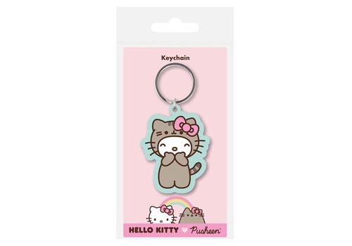 Brelok gumowy Pusheen Hello Kitty - Dress Up