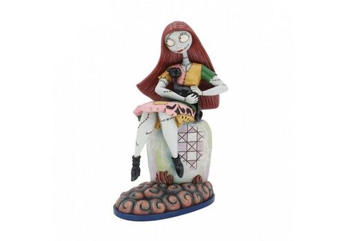 Figurka Nightmare Before Christmas - Sally & Cat on Grave Stone