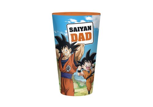 Duża szklanka Dragon Ball Super - Saiyan Dad (400 ml)