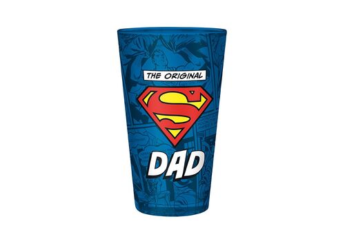 Duża szklanka DC Comics -  The Original "S" Dad