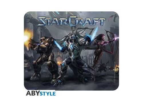 Podkładka materiałowa pod mysz Starcraft 2 - Artanis, Kerrigan & Raynor
