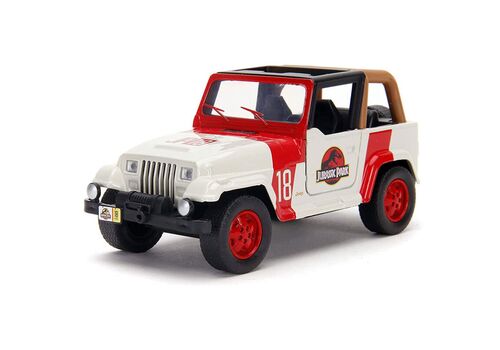 Model samochodu Jurassic World Hollywood Rides 1/32 Jeep Wrangler