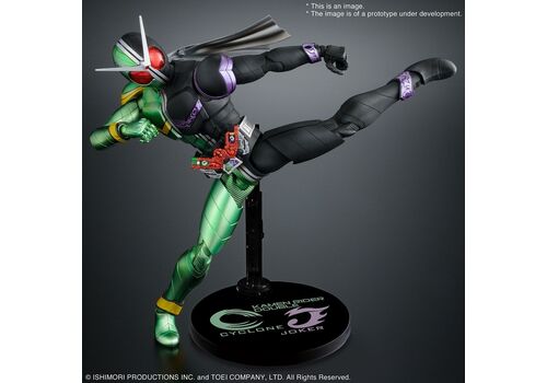 Figurka do złożenia Kamen Rider - Kamen Rider Double Cyclone Joker- Zdjęcie 4