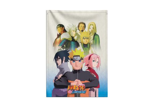 Flaga dekoracyjna Naruto Shippuden