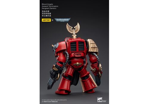 Figurka Warhammer 40k 1/18 Space Marines (Blood Angels) - Assault Terminators Sergeant Santoro- Zdjęcie 3