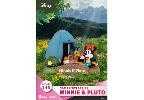 Figurka Disney D-Stage Campsite Series Diorama - Minnie i Pluto