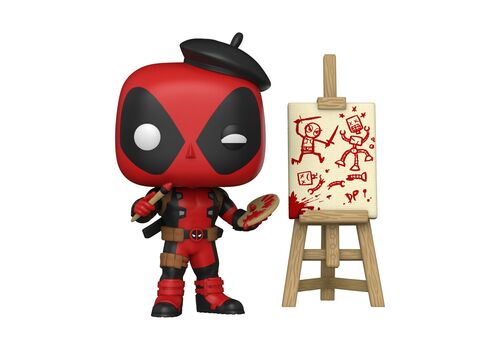 Figurka Deadpool 30th Anniversary POP! - Artist Deadpool (Special Edition)