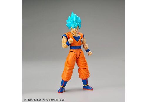 Figurka do złożenia Dragon Ball Z - Super Saiyan God Super Saiyan Son Goku (ruchoma)- Zdjęcie 4