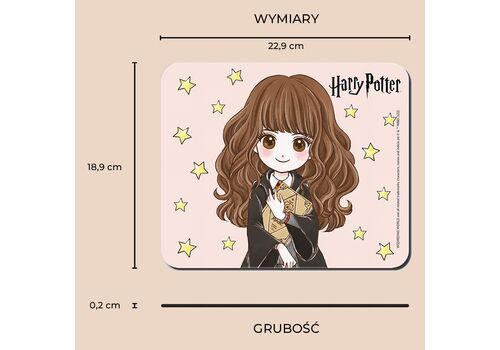 Podkładka materiałowa pod mysz Harry Potter - Hermiona Granger- Zdjęcie 3